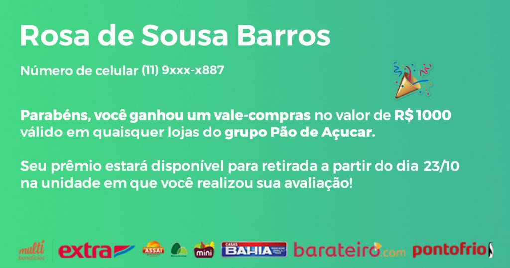 sorteio pés sem dor